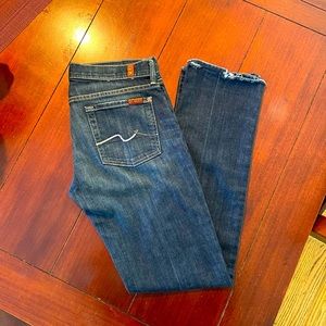 7 Seven for all Mankind Straight Leg Jeans